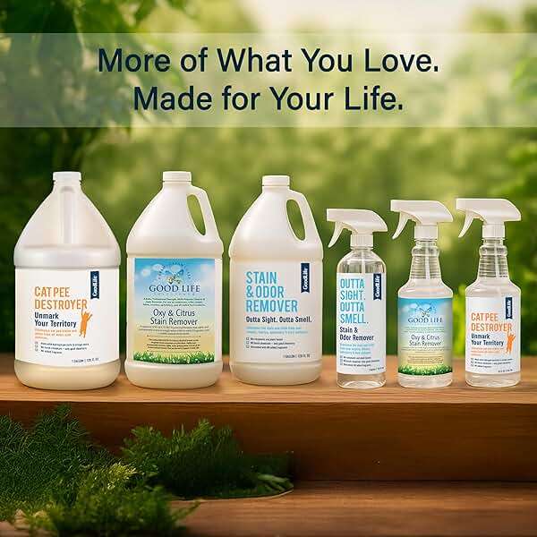 Good Life Solutions Natural Odor and Stain Remover Spray - Unscented Plant-Based Child and Pet Safe Cleaner Earth-Friendly Odor Eliminator Eco Cleaning Products for Home, Carpet, Upholstery 16 oz - Image 6