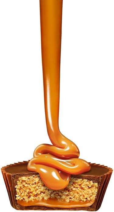REESE'S Big Cup Caramel Milk Chocolate Peanut Butter Cups, Candy Packs, 1.4 oz (16 Count) - Image 6