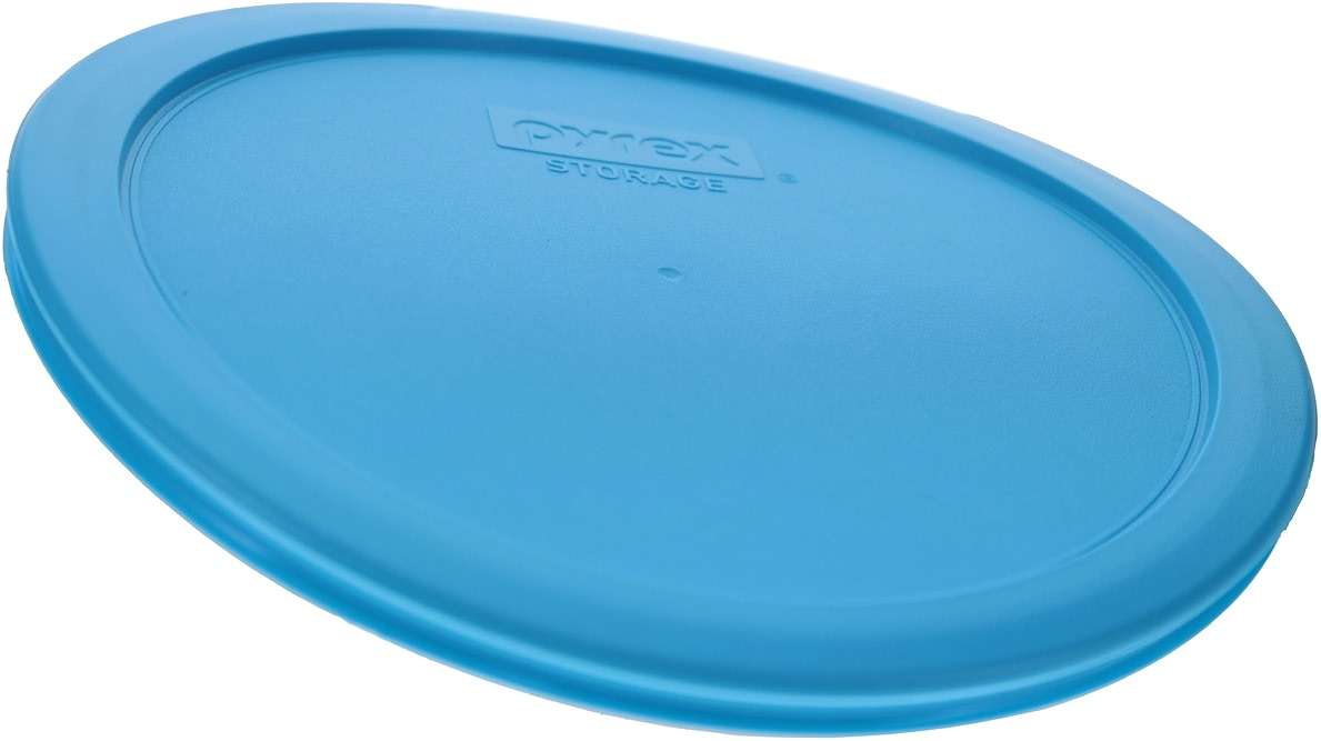Pyrex (1) 7202-PC 1-Cup Blue Spruce, (1) 7200-PC 2-Cup Splash, (1) 7201-PC 4-Cup Marine, & (1) 7402-PC 6/7-Cup Bright Blue Pantone Lids - Made in USA - Image 5