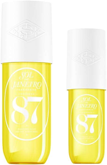 Sol de Janeiro Cheirosa 87 Rio Radiance Hair & Body Fragrance Mist Full Size and Travel Size Set, Amazon Exclusive - Image 2