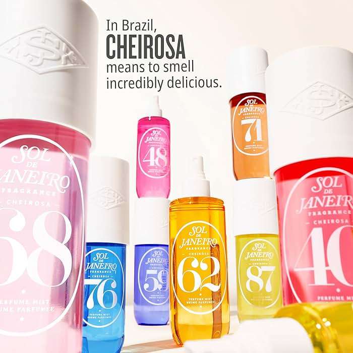Sol de Janeiro Cheirosa 87 Rio Radiance Hair & Body Fragrance Mist Full Size and Travel Size Set, Amazon Exclusive - Image 8