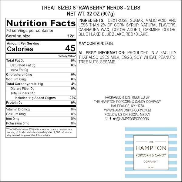 Strawberry Box Candy, 2lb Bulk Bag (Approx 65 Treat Size Boxes), Strawberry Flavor, Pink Candy - Image 2