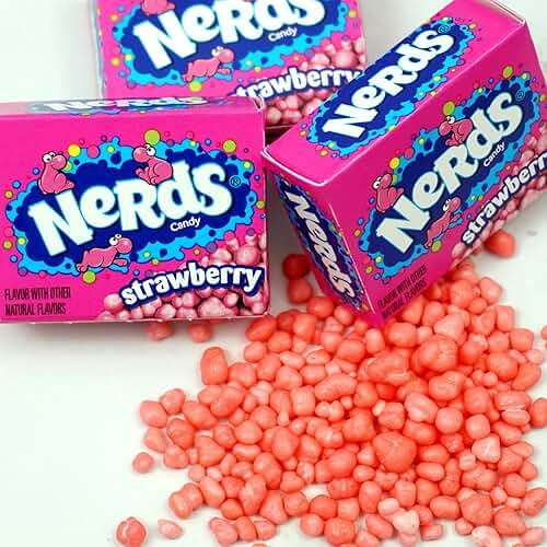 Strawberry Box Candy, 2lb Bulk Bag (Approx 65 Treat Size Boxes), Strawberry Flavor, Pink Candy - Image 4