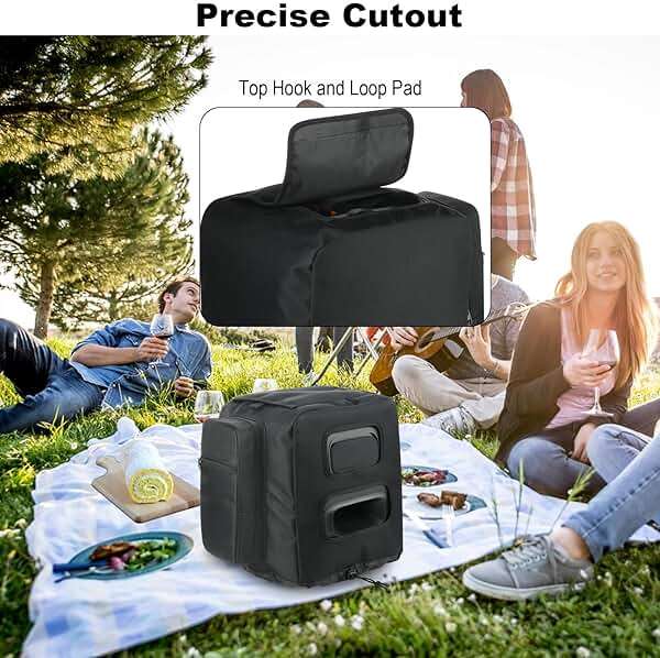 TXEsign Speaker Cover Mesh Protective Cover for JBL PartyBox Encore Essential Party Speaker, Replacement Speaker Slip Sleeve with Side Microphone Storage Bag Accessories Bag - Image 5