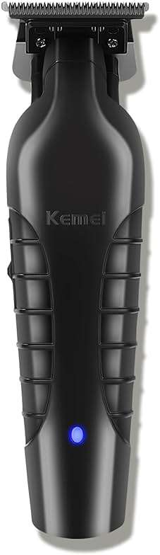 KEMEI PG2299 Professional Hair/Beard Trimmer for Men, Zero Gapped Hair Clippers for Barbers, Cordless - Image 8