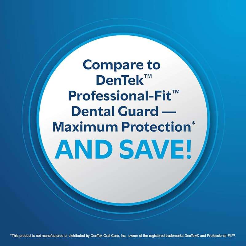 Amazon Basics Rest Assured Grind No More Classic Dental Guard, Teeth Grinding Protection, Bruxism Night Guard, Moldable Custom-Fit, Storage Case and Fitting Tray, 2 Pack - Image 5