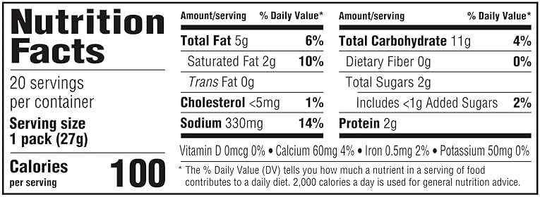 Handi-Snacks RITZ Crackers 'N Cheesy Dip Snack Packs, 20 Snack Packs - Image 2