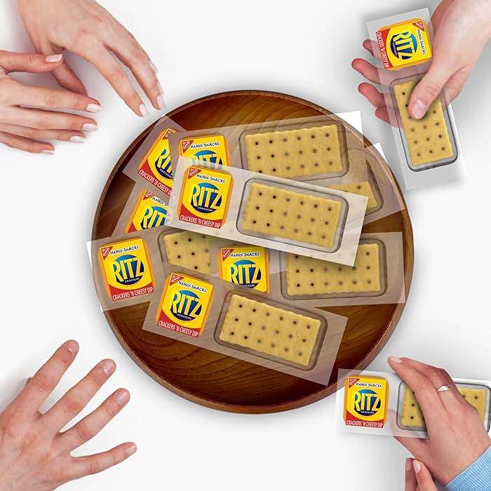 Handi-Snacks RITZ Crackers 'N Cheesy Dip Snack Packs, 20 Snack Packs - Image 8