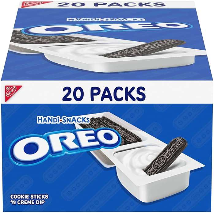 Handi-Snacks OREO Cookie Sticks 'N Creme Dip Snack Packs, 20 Snack Packs - Image 1