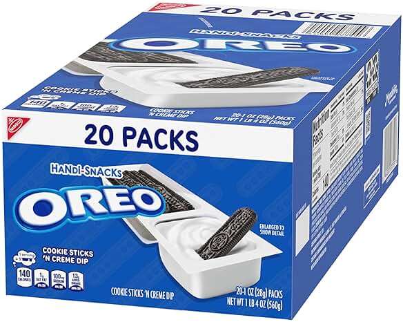 Handi-Snacks OREO Cookie Sticks 'N Creme Dip Snack Packs, 20 Snack Packs - Image 14