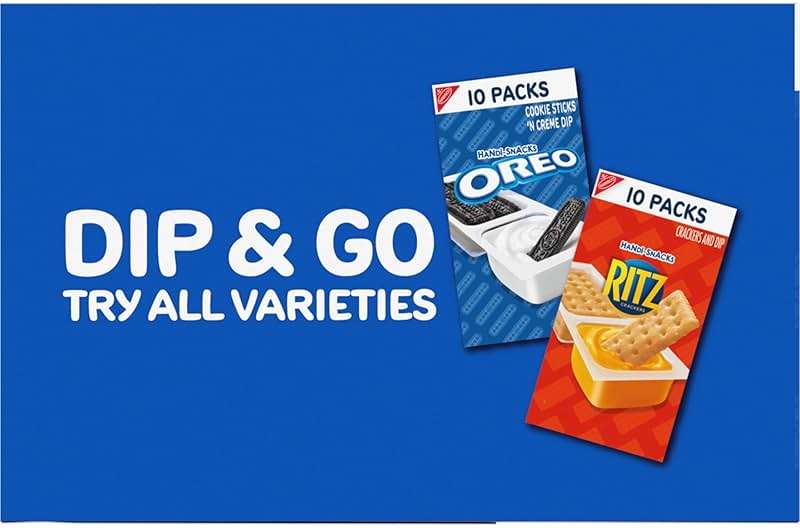 Handi-Snacks OREO Cookie Sticks 'N Creme Dip Snack Packs, 20 Snack Packs - Image 15