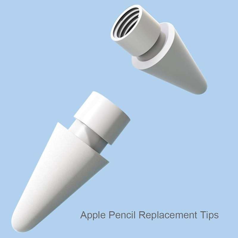 SIXFU Replacement Tips for Apple Pencil 2nd Generation/ 1st Generation Tips, iPencil Nibs Accessories for iPad Pro Pencil 2/1 Gen(4 Pack) - Image 7