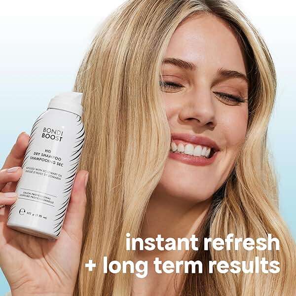 BONDIBOOST HG Dry Shampoo For Women & Men [3.95 oz] - Clinically Tested to Cleanse + Volumizes Hair, Refreshes + Protects & Strengthens Hair - Clean Formula with Rosemary - All Hair Types - Image 4