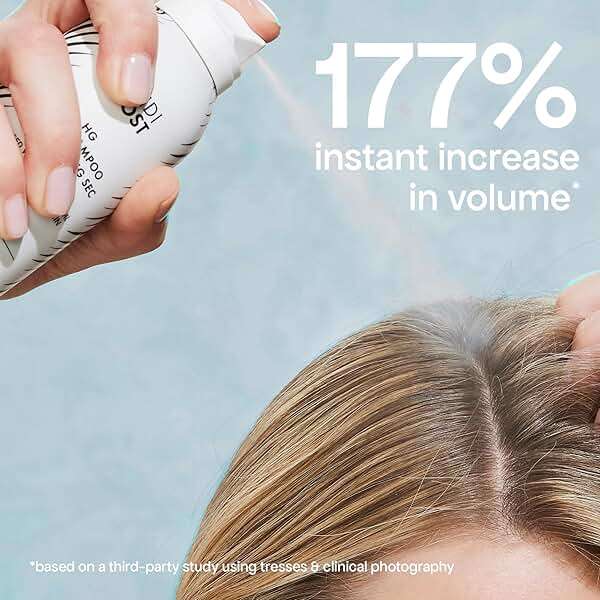 BONDIBOOST HG Dry Shampoo For Women & Men [3.95 oz] - Clinically Tested to Cleanse + Volumizes Hair, Refreshes + Protects & Strengthens Hair - Clean Formula with Rosemary - All Hair Types - Image 5