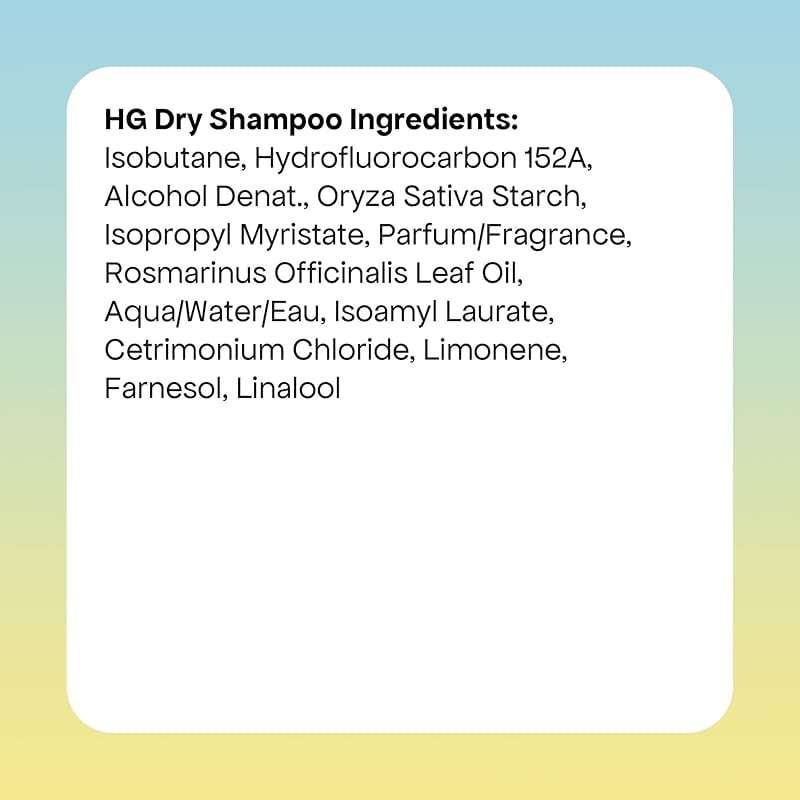 BONDIBOOST HG Dry Shampoo For Women & Men [3.95 oz] - Clinically Tested to Cleanse + Volumizes Hair, Refreshes + Protects & Strengthens Hair - Clean Formula with Rosemary - All Hair Types - Image 9