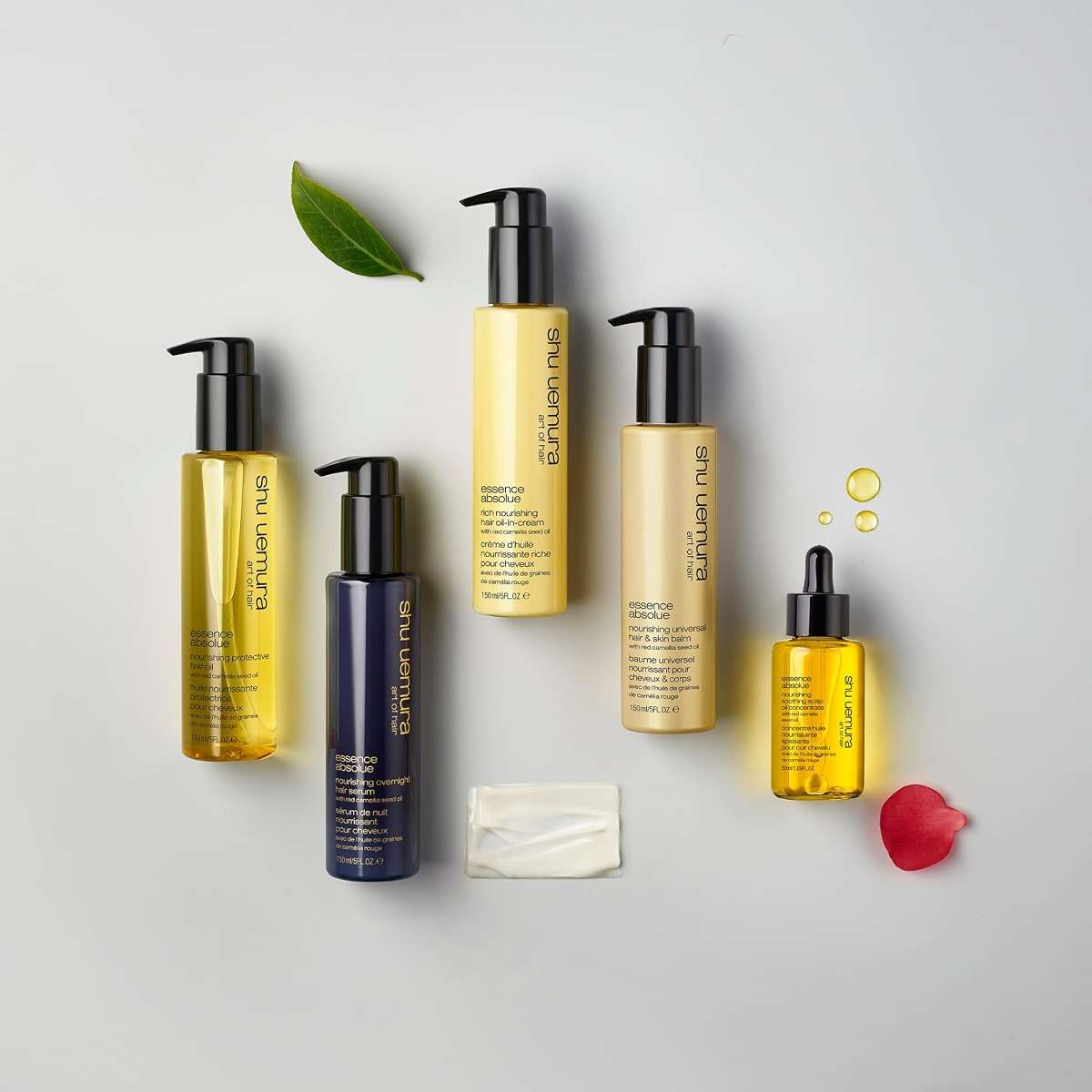 shu uemura art of hair Essence Absolue Nourishing Universal Balm - Multi-Benefit Balm, Intense Hydration and Shine, For Dry Hair and Skin, 5 Fl Oz - Image 8