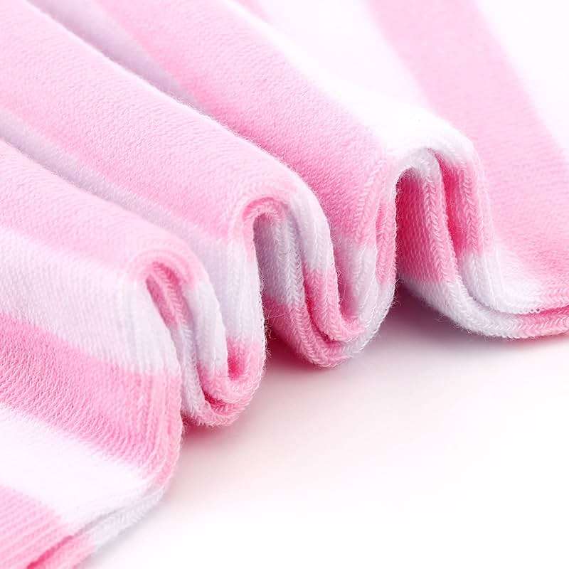 AQOKKA Extra Long Thigh High Socks for Women Striped Over Knee Thigh Socks Long Boot Thigh High Stockings Leg Warmers - Image 4