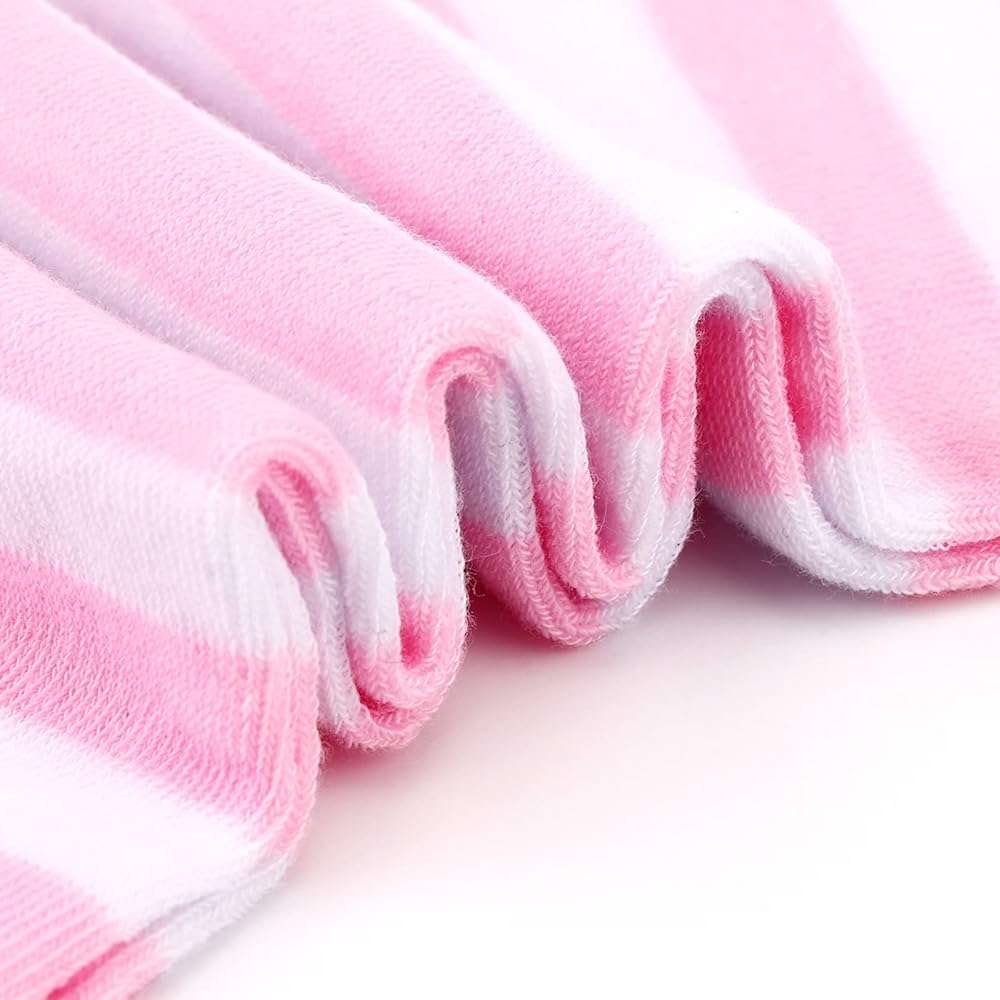 AQOKKA Extra Long Thigh High Socks for Women Striped Over Knee Thigh Socks Long Boot Thigh High Stockings Leg Warmers - Image 6