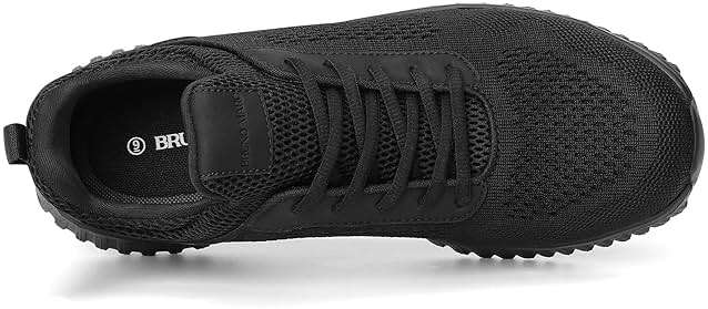 Bruno Marc Men's Non Slip Work Shoes Walking Zapatos Trabajo Black & Lightweight Sneakers Food Service Chef Kitchen Restaurant - Image 8