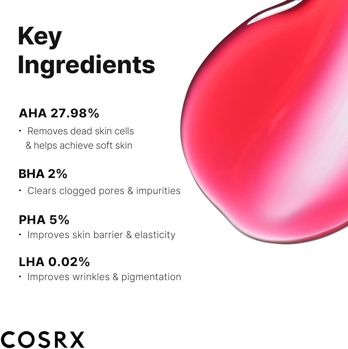 COSRX AHA BHA PHA LHA 35% Peel 1.01 fl. oz / 30 ml, Chemical Exfoliating Peeling Gel for Dull, Rough, Oily skin with Clogged Pored & Dead Skin Cells, Highly Concentrated - Image 3