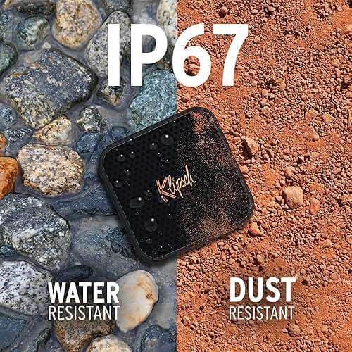 Klipsch The Austin Portable Bluetooth Speaker with a 1.5" Full Range Driver, IP67 dust and Waterproof Rating, 12 Hours of Playtime for a Premium Live Concert Experience - Image 3
