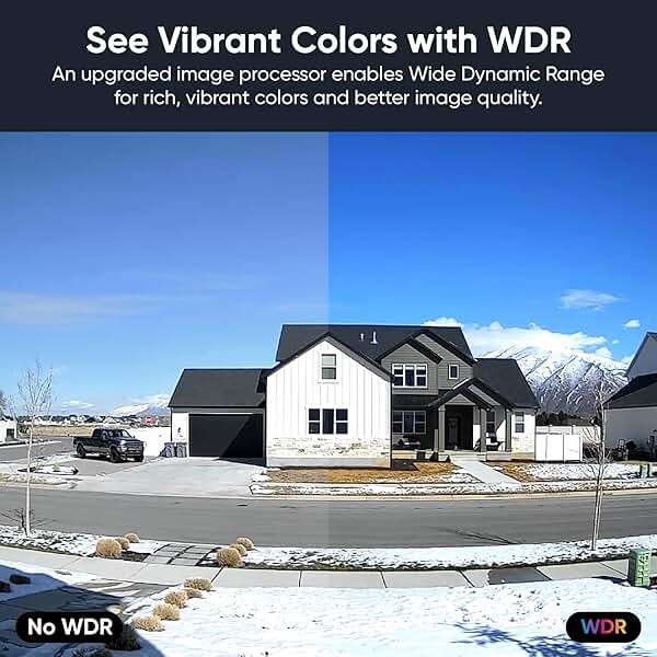 WYZE Cam v4 (Latest Model), 2.5K AI Security Camera, Indoor/Outdoor Cameras for Home Security, Baby Monitor & Pet Camera, Vibrant Color Night Vision, No Subscription Required, Free Expert Help - Image 5
