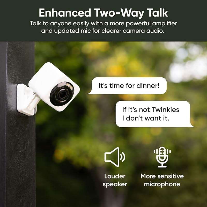 WYZE Cam v4 (Latest Model), 2.5K AI Security Camera, Indoor/Outdoor Cameras for Home Security, Baby Monitor & Pet Camera, Vibrant Color Night Vision, No Subscription Required, Free Expert Help - Image 6