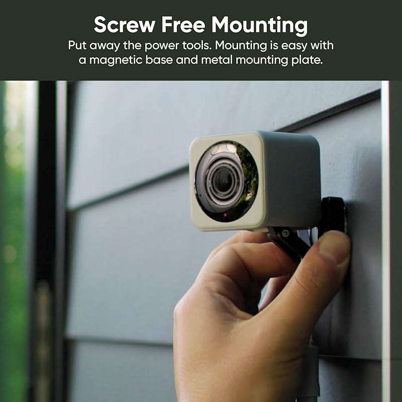WYZE Cam v4 (Latest Model), 2.5K AI Security Camera, Indoor/Outdoor Cameras for Home Security, Baby Monitor & Pet Camera, Vibrant Color Night Vision, No Subscription Required, Free Expert Help - Image 7