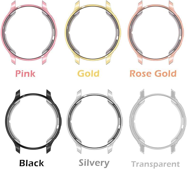 6 Pack Watch Screen Protector for GARMIN Venu3S 41mm, Soft TPU Case Full Protective Cover Flexible Bumper for GARMIN VENU3S Smart Watch - Image 9