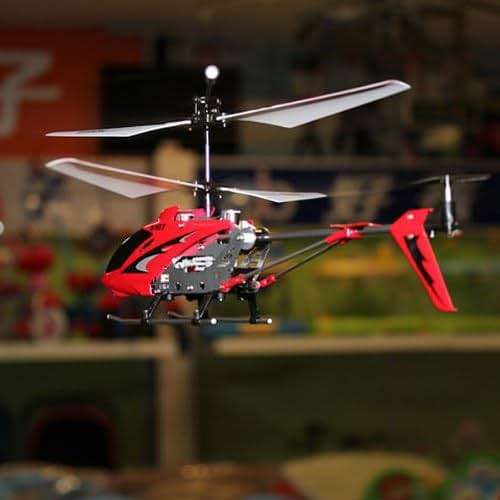 GoolRC Remote Control Helicopter, S107/S107G RC Helicopters, 3 Channel Mini Helicopter with Gyro for Beginners (Red) - Image 2