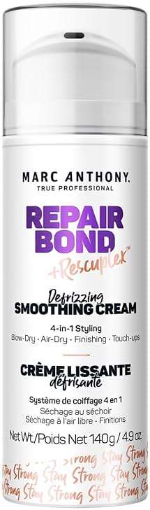 Marc Anthony Anti-Frizz Hair Styling Cream - Smooths, Strengthens & Adds Shine - Image 1