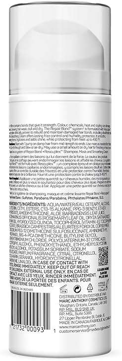 Marc Anthony Anti-Frizz Hair Styling Cream - Smooths, Strengthens & Adds Shine - Image 2