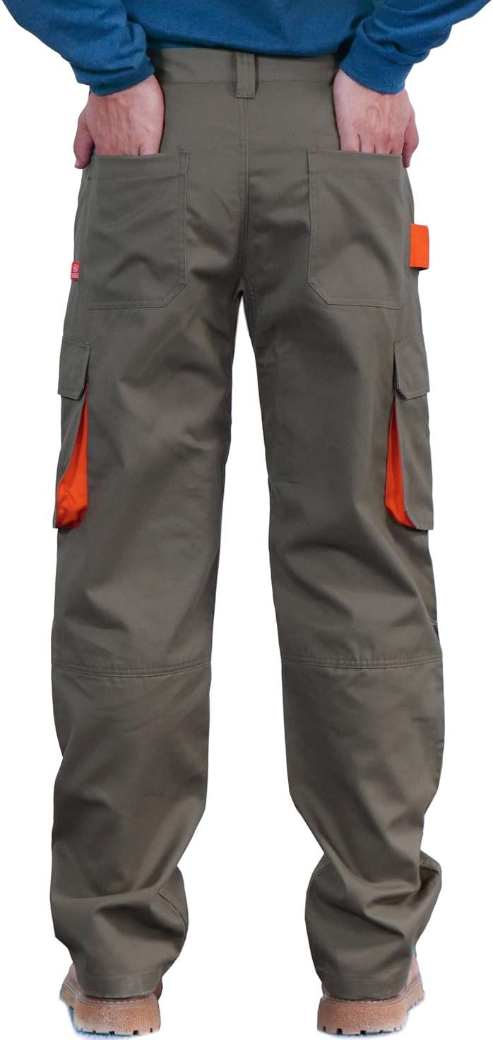 BOCOMAL FR Pants for Men Utility Cargo Pockets Flame Resistant/Fire Retardant Carpenter Water Oil Repellent Finish - Image 5