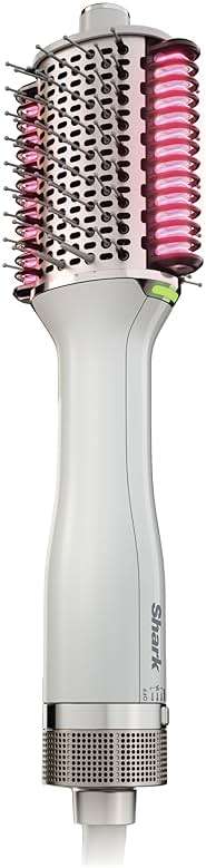Shark HT202 SmoothStyle Heated Comb + Blow Dryer Brush, Dual Mode, for All Hair Types, Silk - Image 1