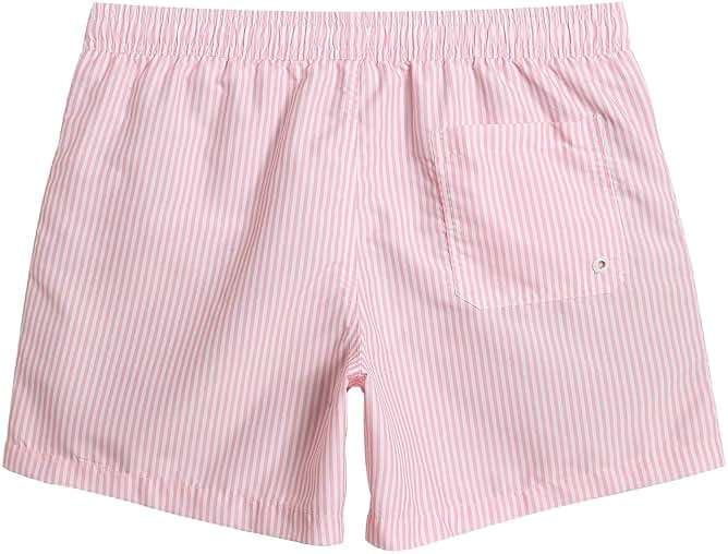 maamgic Mens Swim Trunks 5 Inch with Mesh Lining, Quick Dry Mens Bathing Suit, Swim Shorts for Swimming and Beach - Image 2