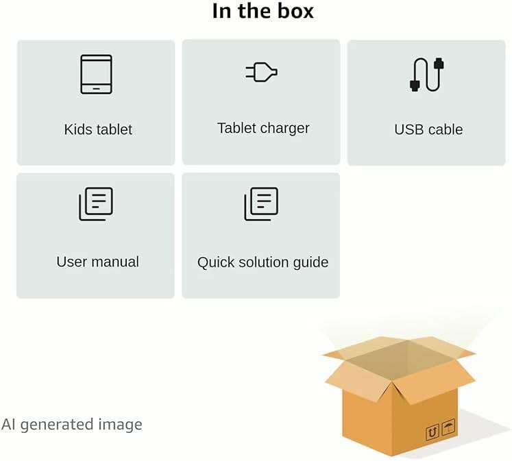 YINOCHE Kids Tablet 7 inch Tablet for Kids 3-7 Toddler Tablets for Kids Toddlers 32 GB Android Children's Tab with Dual Cameras Parental Control Pre-Installed Kids Apps Kid-Proof Case (Red) - Image 10