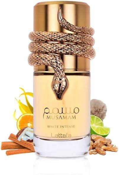 Lattafa Musamam White Intense Eau de Parfum Spray for Unisex, 3.4 Ounce - Image 2