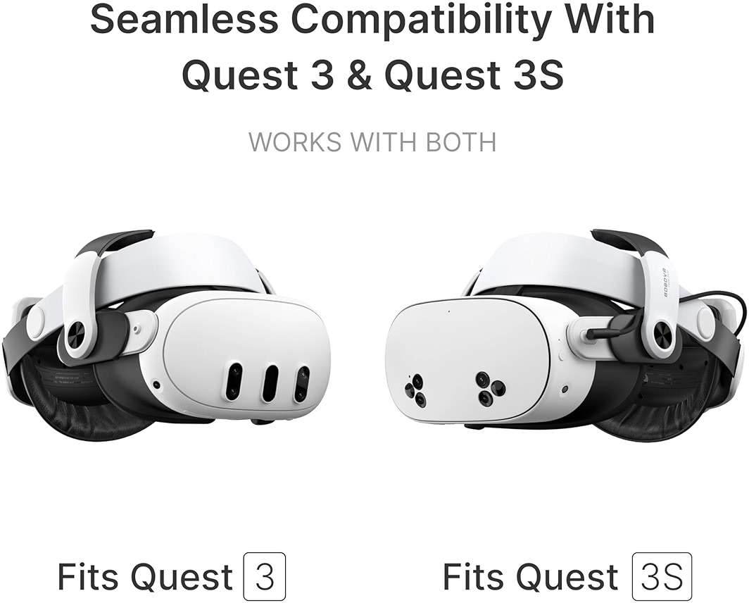 BOBOVR M3 Pro Battery Pack Head Strap Accessories, Compatible with Meta Quest 3/Quest 3S,Reduce Facial Stress,Magnetic Battery Swap Design - Image 2