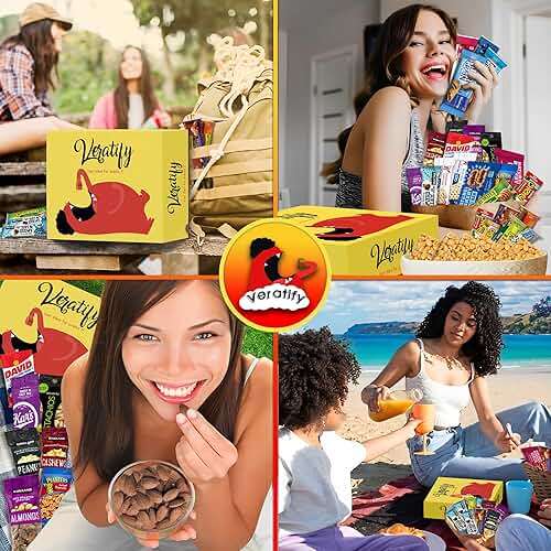 Snacks Gift Variety Basket for Adults (72 Count) Great For Men, Women, Adults, Office, School, Colleges - Gift Assortment Package - Great Gift Basket For Home, Work, Office, Meetings, College - Image 8