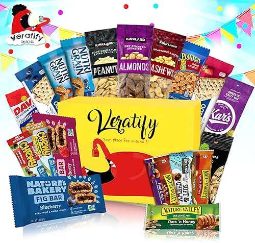 Snacks Gift Variety Basket for Adults (72 Count) Great For Men, Women, Adults, Office, School, Colleges - Gift Assortment Package - Great Gift Basket For Home, Work, Office, Meetings, College - Image 9