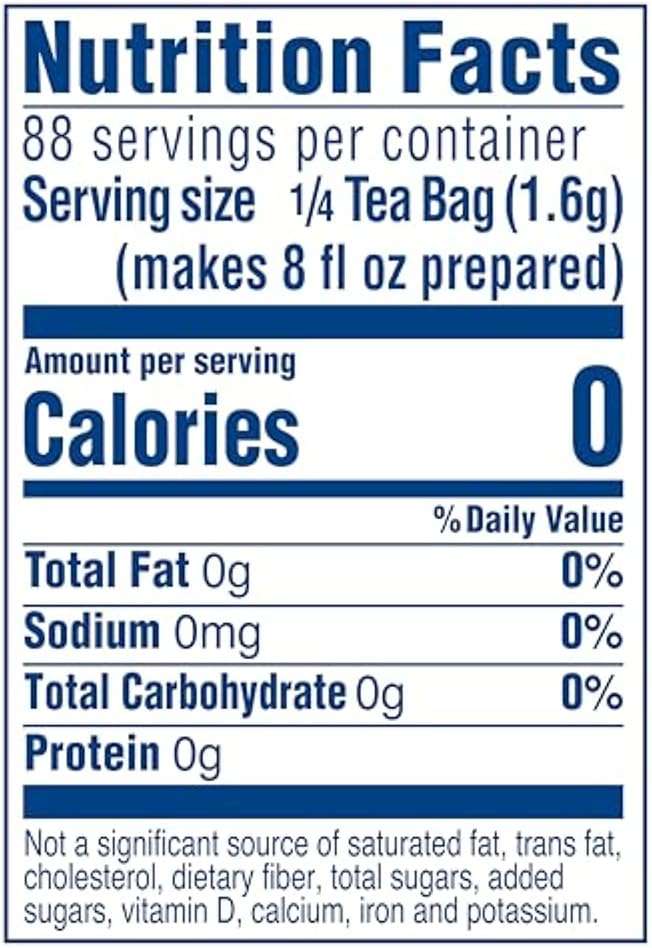 Lipton Decaf Cold Brew Iced Tea Bags, Family Size Zero Calories, Easy-To-Make with no boiling needed, 22 Total Tea Bags - Image 2