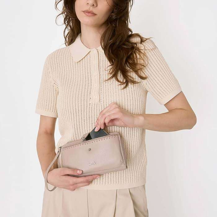 The Sak Iris Smartphone Crossbody Purse - Small Women's Cellphone Bag & Wallet For Everyday- Convertible Wristlet With Zipper - Image 3