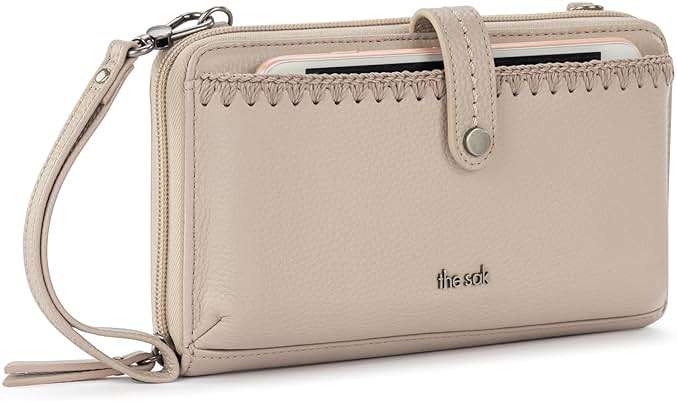 The Sak Iris Smartphone Crossbody Purse - Small Women's Cellphone Bag & Wallet For Everyday- Convertible Wristlet With Zipper - Image 4