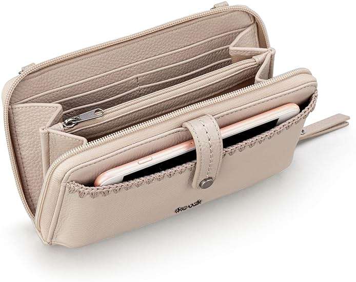 The Sak Iris Smartphone Crossbody Purse - Small Women's Cellphone Bag & Wallet For Everyday- Convertible Wristlet With Zipper - Image 5