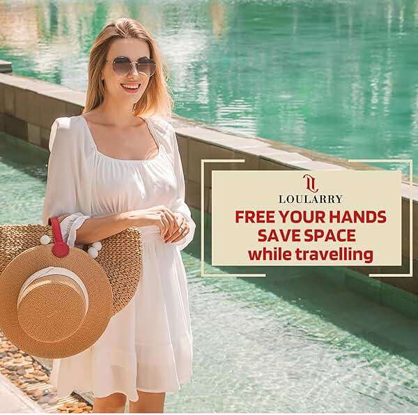 LOULARRY Magnetic Hat Clip for Travel on Bag | Fashionable Travel Accessories For Women | Leather Hat Holder With Strong Magnet For Handbags, Purses, Backpacks, Luggage, And Totes - Image 2