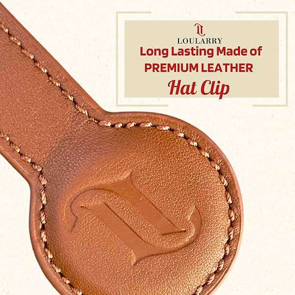 LOULARRY Magnetic Hat Clip for Travel on Bag | Fashionable Travel Accessories For Women | Leather Hat Holder With Strong Magnet For Handbags, Purses, Backpacks, Luggage, And Totes - Image 5