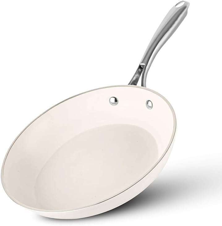 GOTHAM STEEL 10 Inch Non Stick Frying Pans Nonstick Skillet, Ceramic Pan for Cooking Non Toxic, Nonstick Frying Pan Skillets with Stay Cool Handle, Fry Pans, Oven and Dishwasher Safe - Image 4