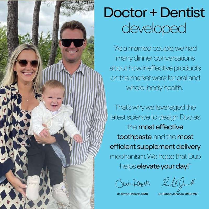 Duo Toothpaste Tablets | Nano-Hydroxyapatite (nHa) Natural Whitening, Remineralize, Reduce Sensitivity | Sustainable & Plastic Free | Dentist Created | Wild Mint Medley - 1 Bottle / 62 Tablets - Image 4