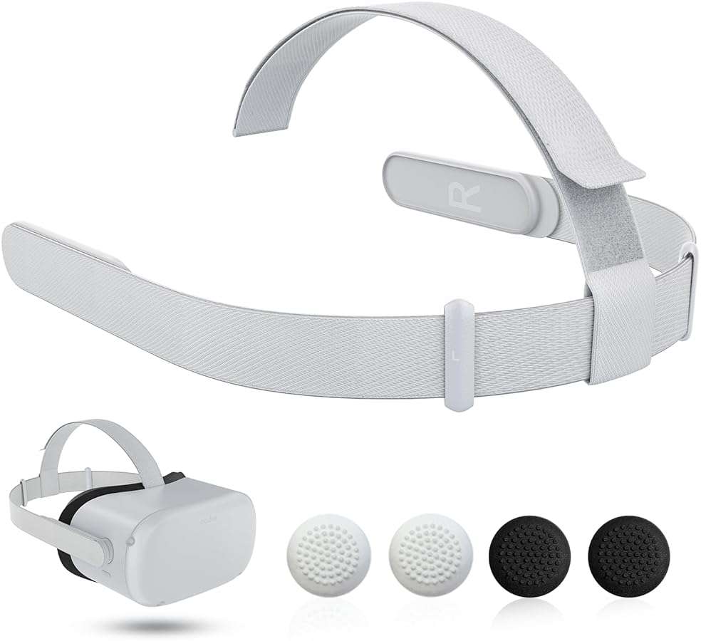 Original Replacement Head Strap for Meta Oculus Quest 2 Vr Headset | Original Replacement HeadStrap, Lightweight&Well-Balanced, Combining Comfort&Durability, Exceptional Strength&Sturdiness - Image 1