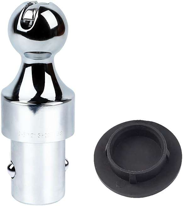 Lrichy 60629 38k 2-5/16 Inch Puck System Gooseneck Hitch Ball for 2013-2026 Ford F250/350/450 & Dodge Ram 2500/3500, 2016-2025 Chevrolet Silverado 2500/3500 HD, GMC Sierra 2500/3500 HD Nissan Titan XD - Image 1